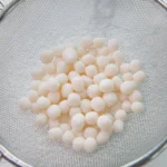 Ingredients for white boba pearls
