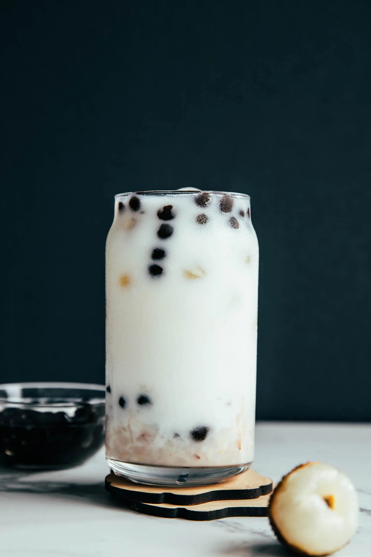 Sweet & Creamy Lychee Bubble Tea