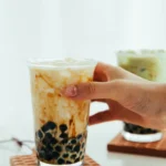 brown sugar dirty boba |ohsweetcups