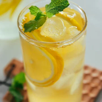 honey lemon green tea