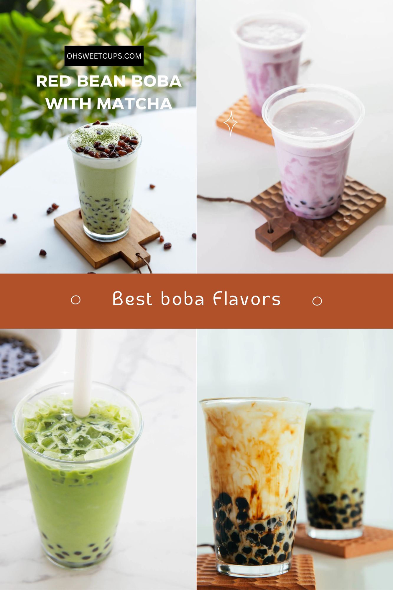 Best boba flavors|ohsweetcups.com