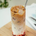 Strawberry Latte | ohsweetcups.com