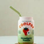Iced Matcha with Pink Cream|ohsweetcups.com