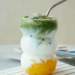 Pineapple Matcha and Coconut Cold Foam | ohsweetcups.com